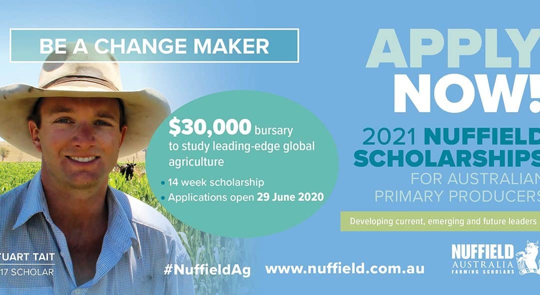 NOW IS THE TIME TO BE A CHANGE MAKER: NUFFIELD APPLICATIONS ARE OPEN FOR 2021